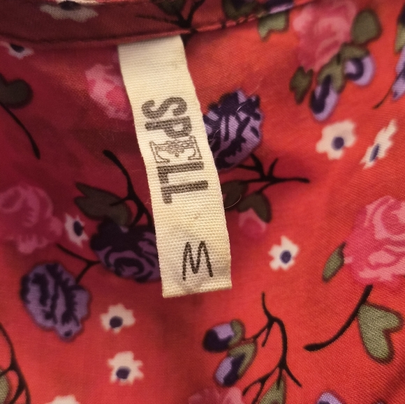 RAMBLING ROSE GOWN From the SPELL COLLECTIVE - Picture 9 of 10